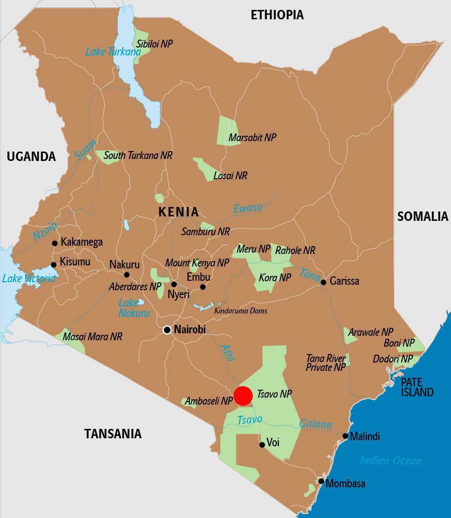 Kenia-Safari - Lumo